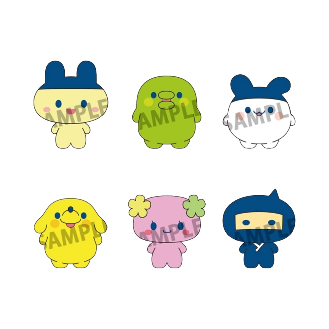 [예약배송] 메가하우스 다마고치 쵸코링 컬렉션 6종세트([예약배송] Megahouse Chokorin Collection Tamagotchi)