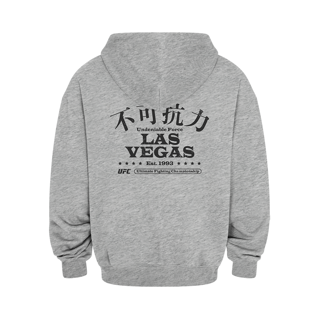 유에프씨 스포츠 불가항력 오버핏 후드티 멜란지그레이 U2HDV3318MG(UFC SPORT Undeniable Force Oversized Fit Hoodie Melange Grey) - 1