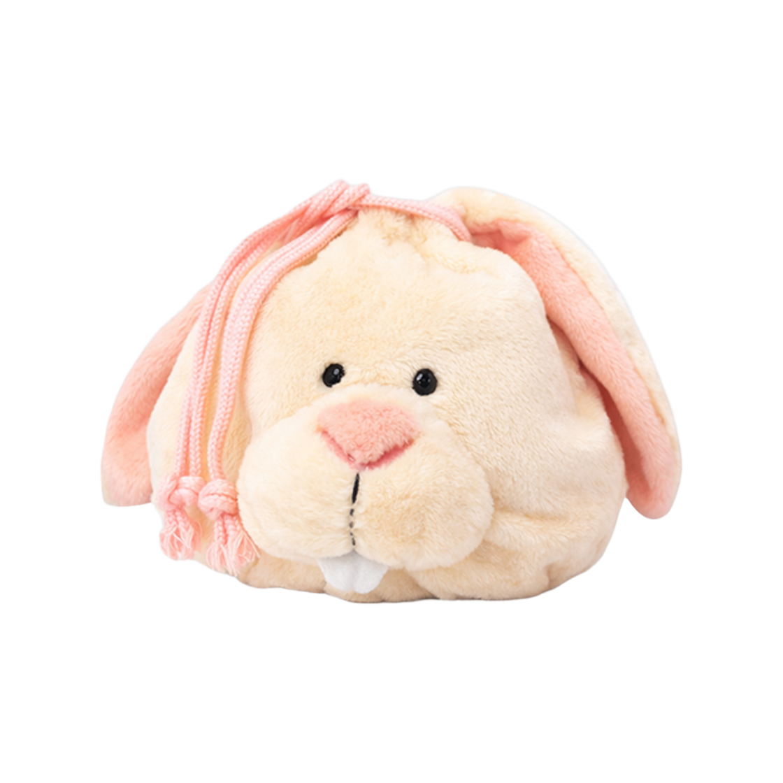 니키 화이트 토끼 드로스트링 백([KREAM 단독] NICI White Rabbit Head Drawstring Bag) - 1