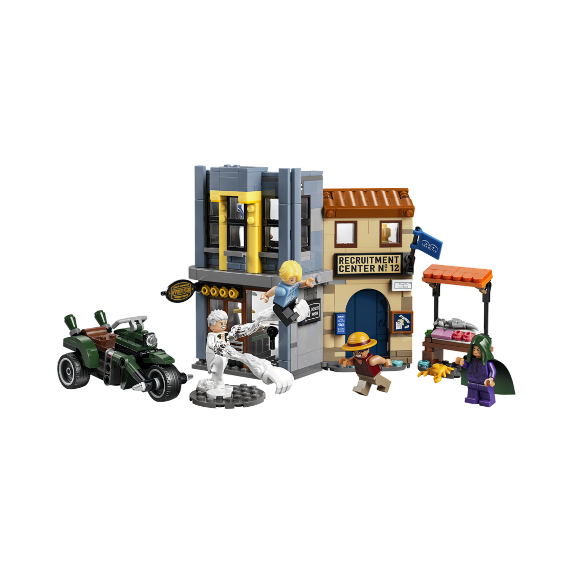 75642 Lego One Piece Showdown with Captain Smoker