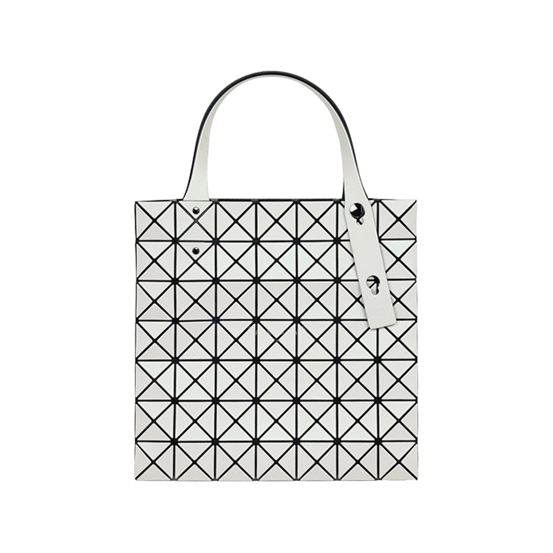 BB58-AG567-01 Bao Bao Issey Miyake Prism Matte 2 Tote Bag White