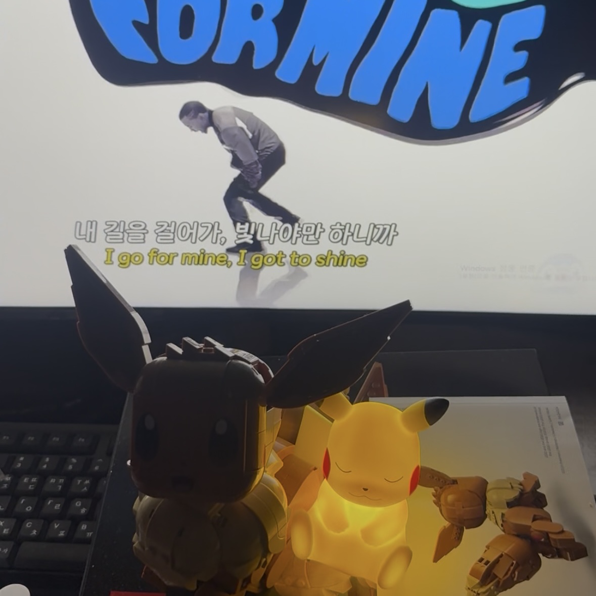 Animore Pokemon Mini Mood Lamp Pikachu, Lego Pokemon Eevee 착용 스타일