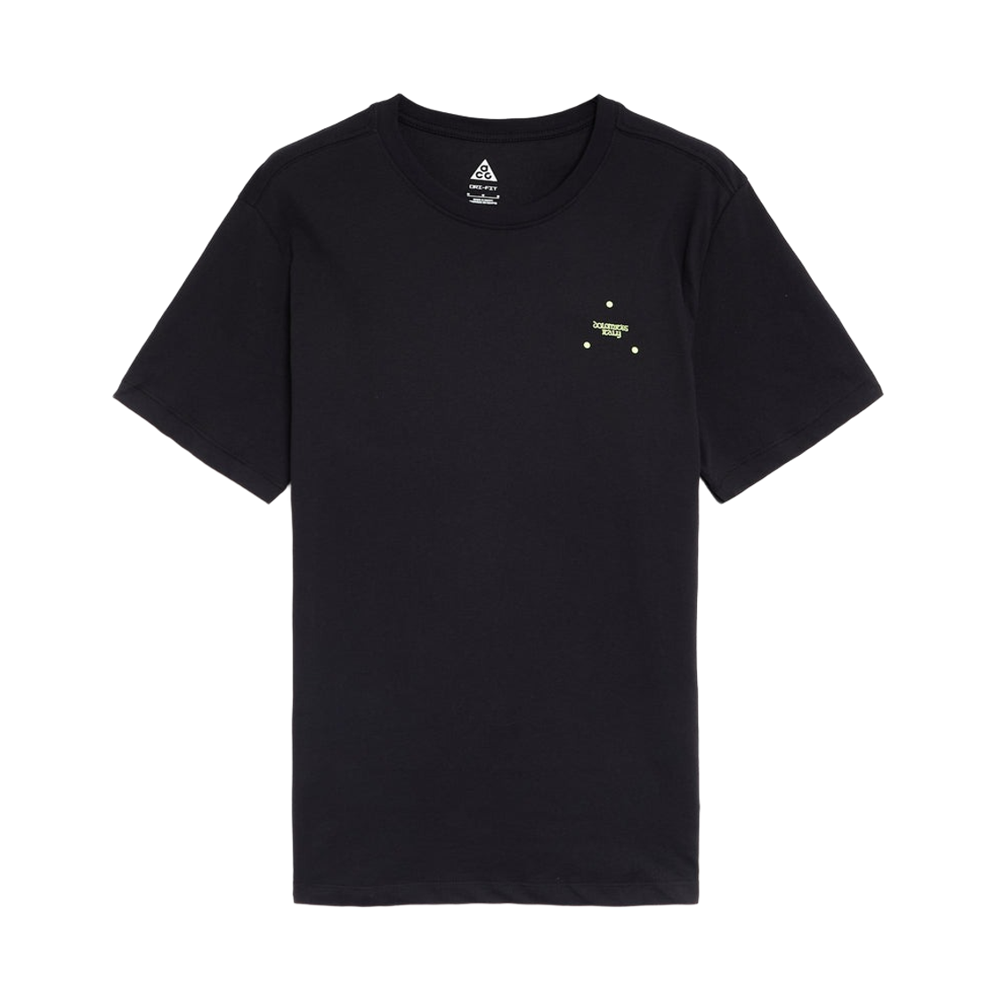 IH4410-010 Nike ACG Dri-Fit T-Shirt Black Volt Ice - US/EU