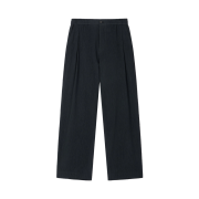 TNGT Kinoshita Seersucker Semi-Wide Pants Navy
