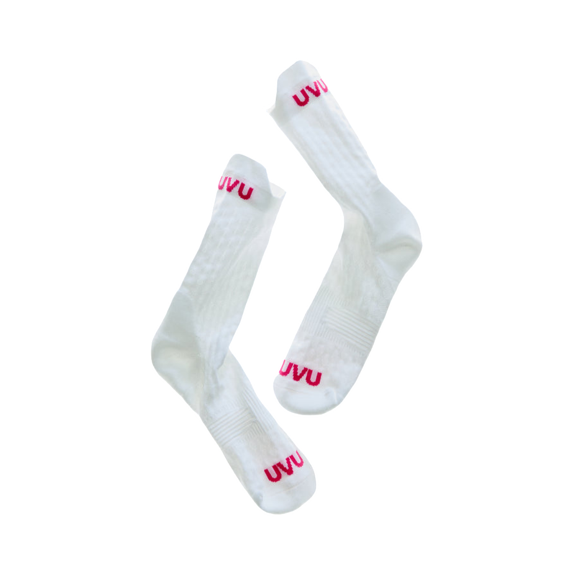 UVU 엘리트 러닝 삭스 화이트(UVU Elite Running Sock White)
