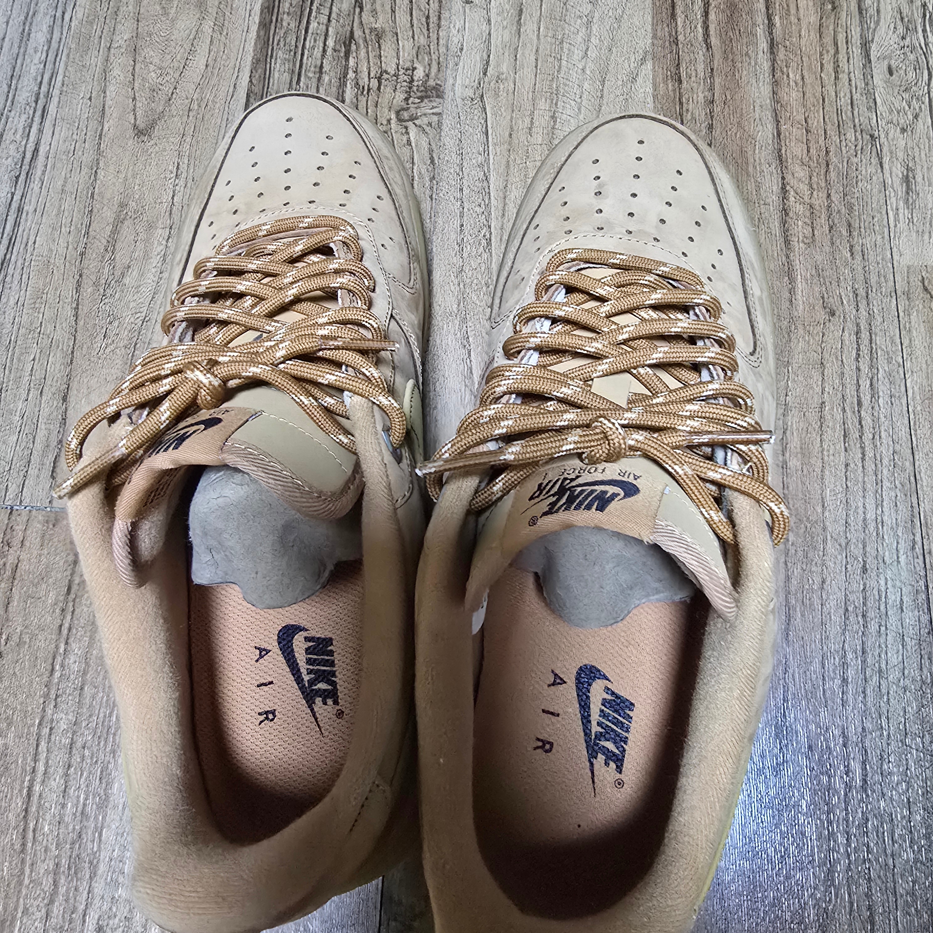 Nike Air Force 1 '07 WB Flax 착용 스타일 - 7