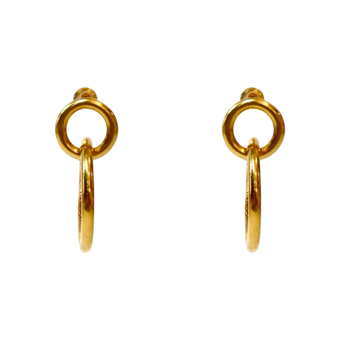 IT3KGWQKDUWM Dior Navy Crystal Earrings C-B54248