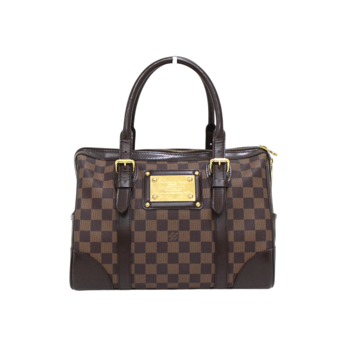 루이비통 N52000 다미에 에벤 캔버스 버클리 토트백aa62338(Louis Vuitton N52000 Damier Ebene Canvas Berkeley Tote Bag) - 1