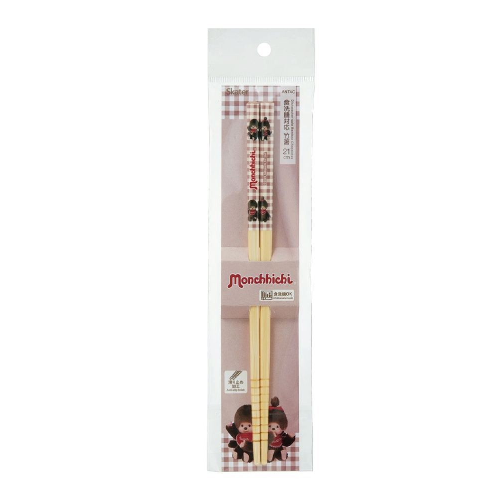 몬치치 스케이터 몬치치 나무젓가락 NEW 21CM(Monchhichi Skater Monchhichi Wood Chopsticks) - 2