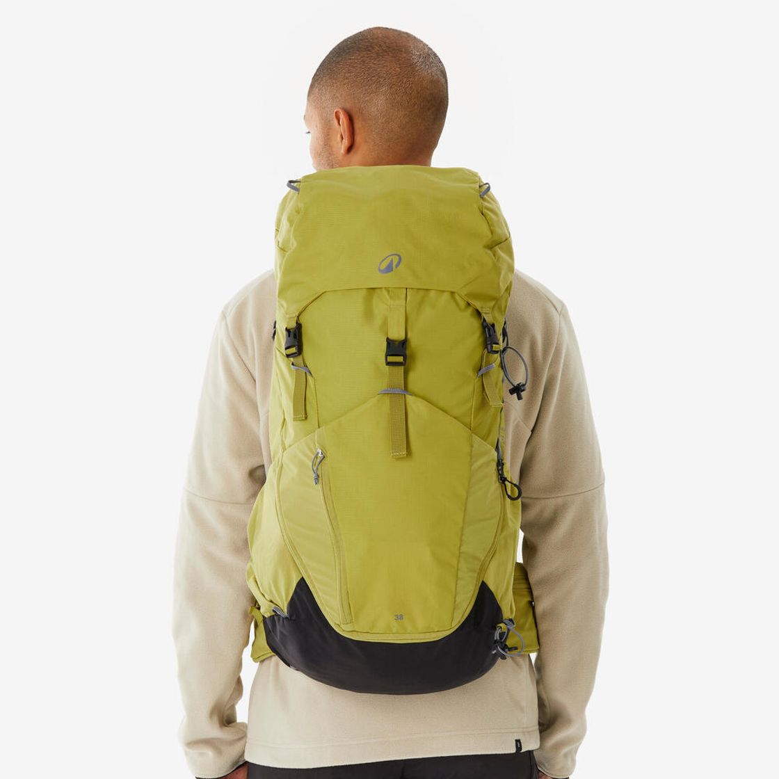 데카트론 등산 백팩 38L MH500 망그로브 카키(DECATHLON Hiking Backpack 38L MH500 Mangrove Khaki) - 3