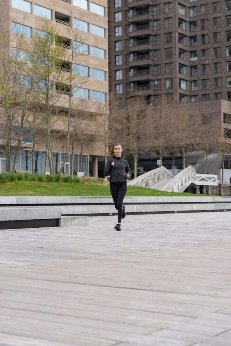 데카트론 여성 러닝 레깅스 런 드라이 100 스모크 블랙(DECATHLON Women's Running Leggings Run Dry 100 Smoked Black) - 10