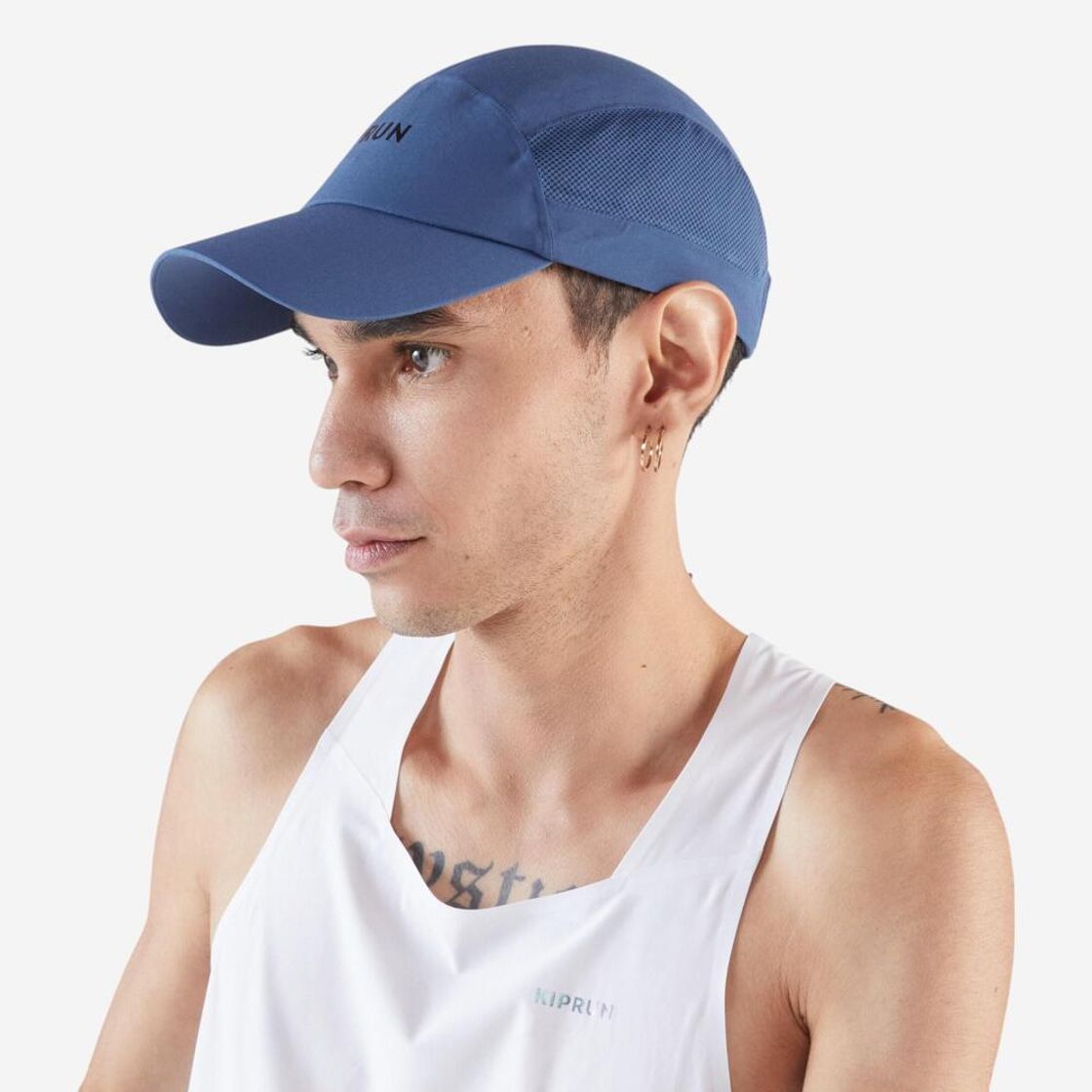 데카트론 러닝 캡 모자 V2 어비스 블루(DECATHLON Running Cap V2 Abyss Blue) - 8