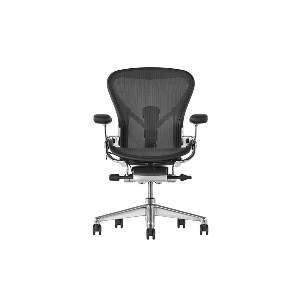 허먼 밀러 뉴 에어론 체어 씨디 풀 옵션 그라파이트(Herman Miller New Aeron Chair CD Full Option Graphite)