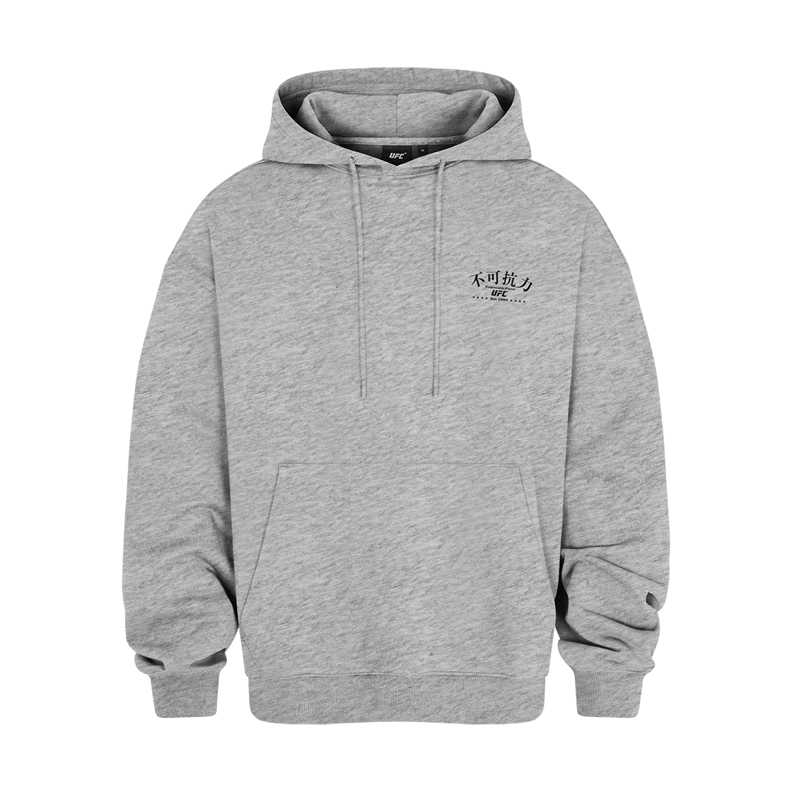 유에프씨 스포츠 불가항력 오버핏 후드티 멜란지그레이 U2HDV3318MG(UFC SPORT Undeniable Force Oversized Fit Hoodie Melange Grey) - 3