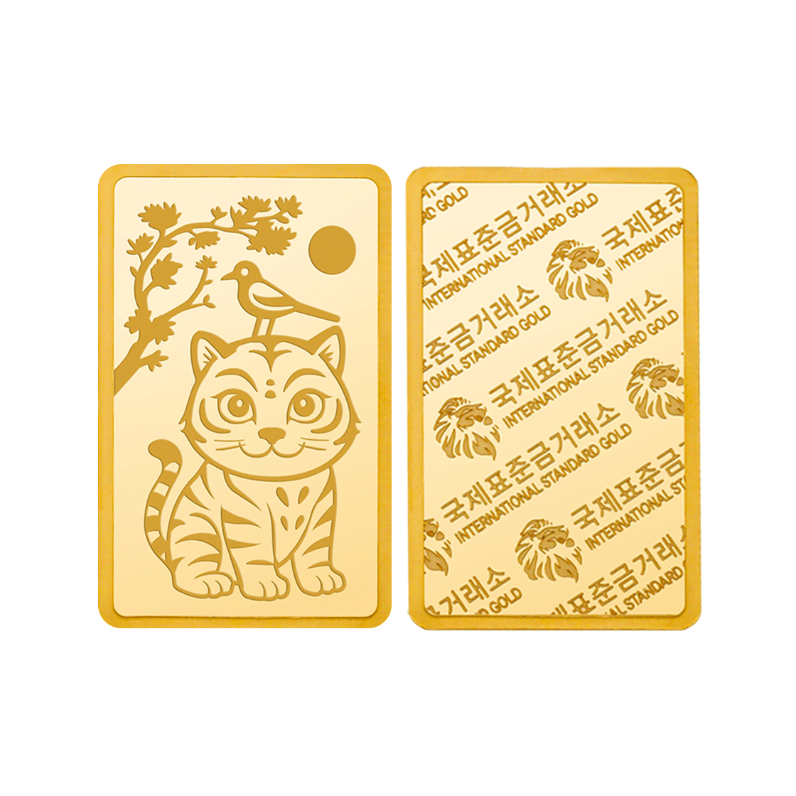 국제표준금거래소 호작도 골드바 1g(International Standard Gold -Tiger and Magpie Gold Bar 1g)