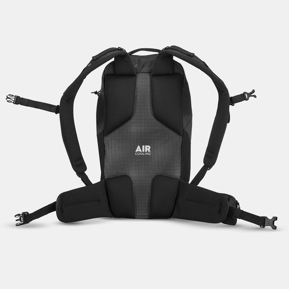 데카트론 등산 백팩 20L MH100 스모크 블랙(DECATHLON Hiking Backpack 20L MH100 Smoked Black) - 6