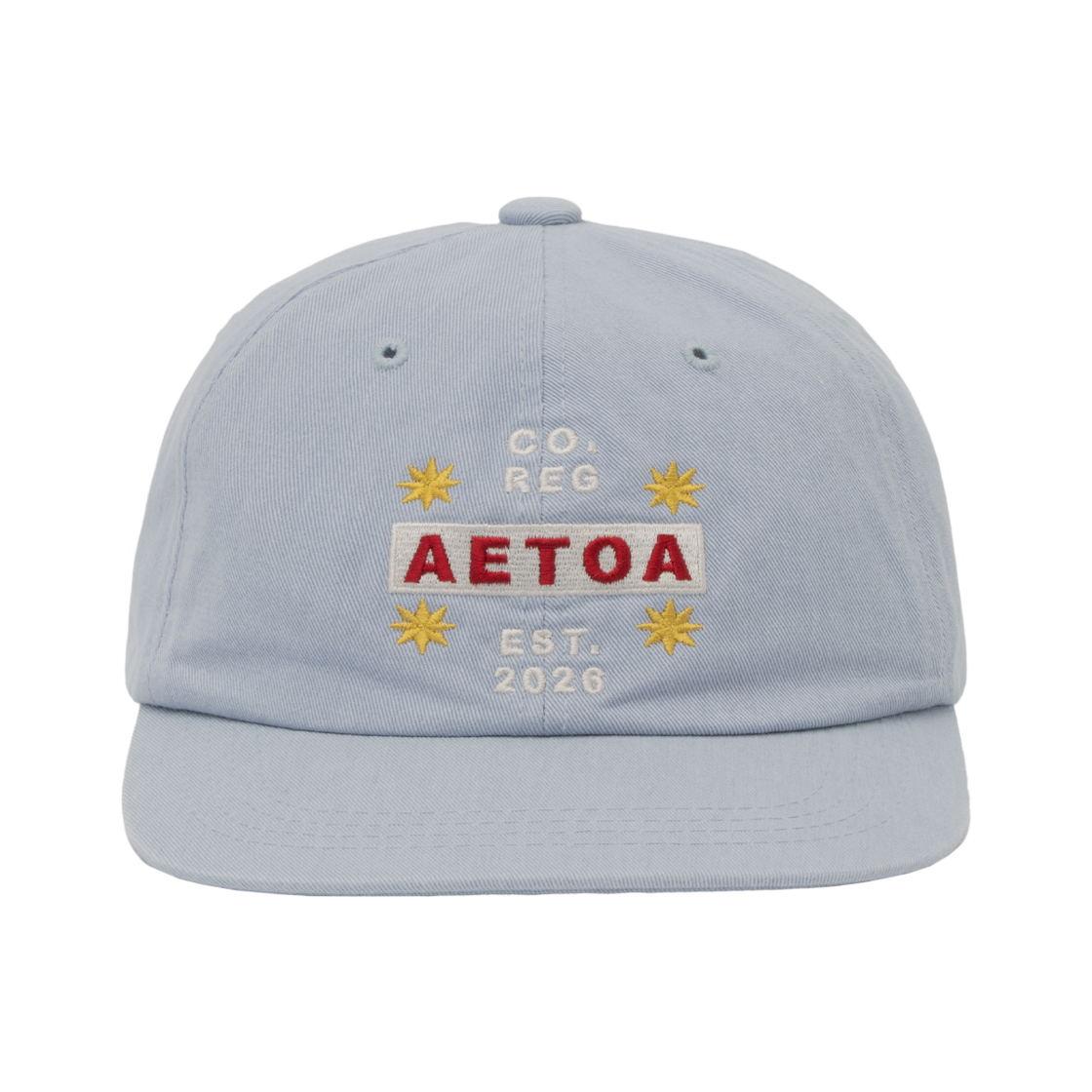 에토아 빈티지 그래픽 볼 캡 스카이 블루(aetoa Vintage Graphic Ball Cap Sky Blue)