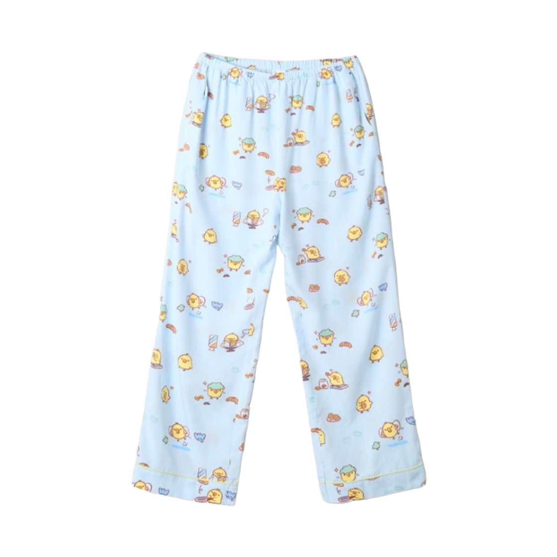스파오 x 리락쿠마 쿠마들의 자유시간 롱슬리브 파자마 라이트 블루(Spao x Rilakkuma Kuma’s Free Time Long Sleeve Pajama Light Blue) - 4