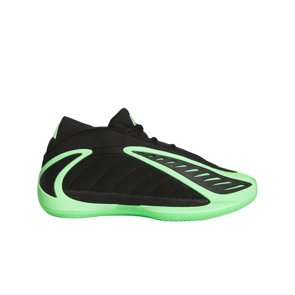 JR1572 Adidas Anthony Edwards 2 Core Black Lime Burst