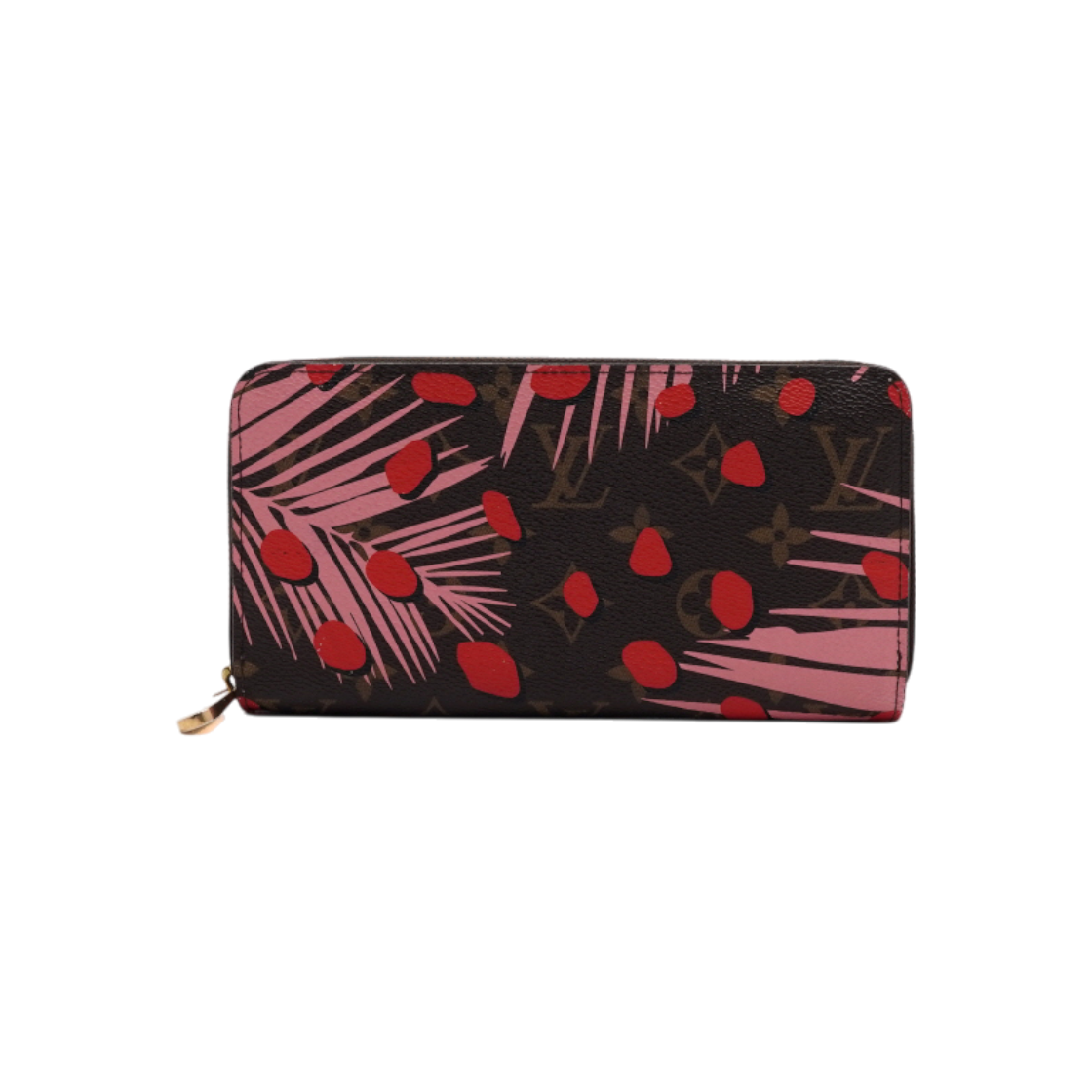 ITO96GUBKL9N Louis Vuitton Monogram Jungle Dot Print Canvas Zippy Wallet