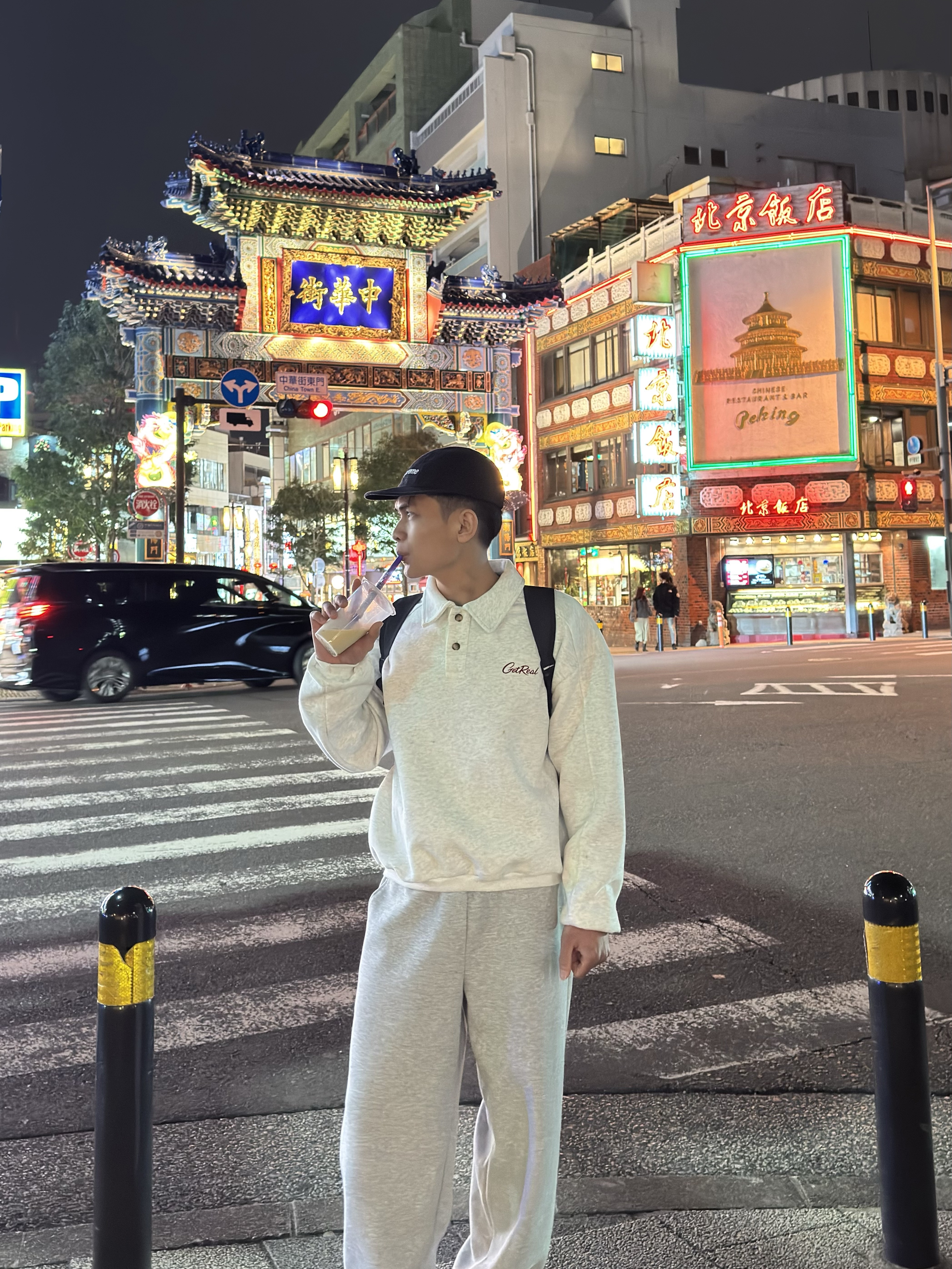 Supreme Denim Camp Cap Black - 24FW 착용 스타일 - 2