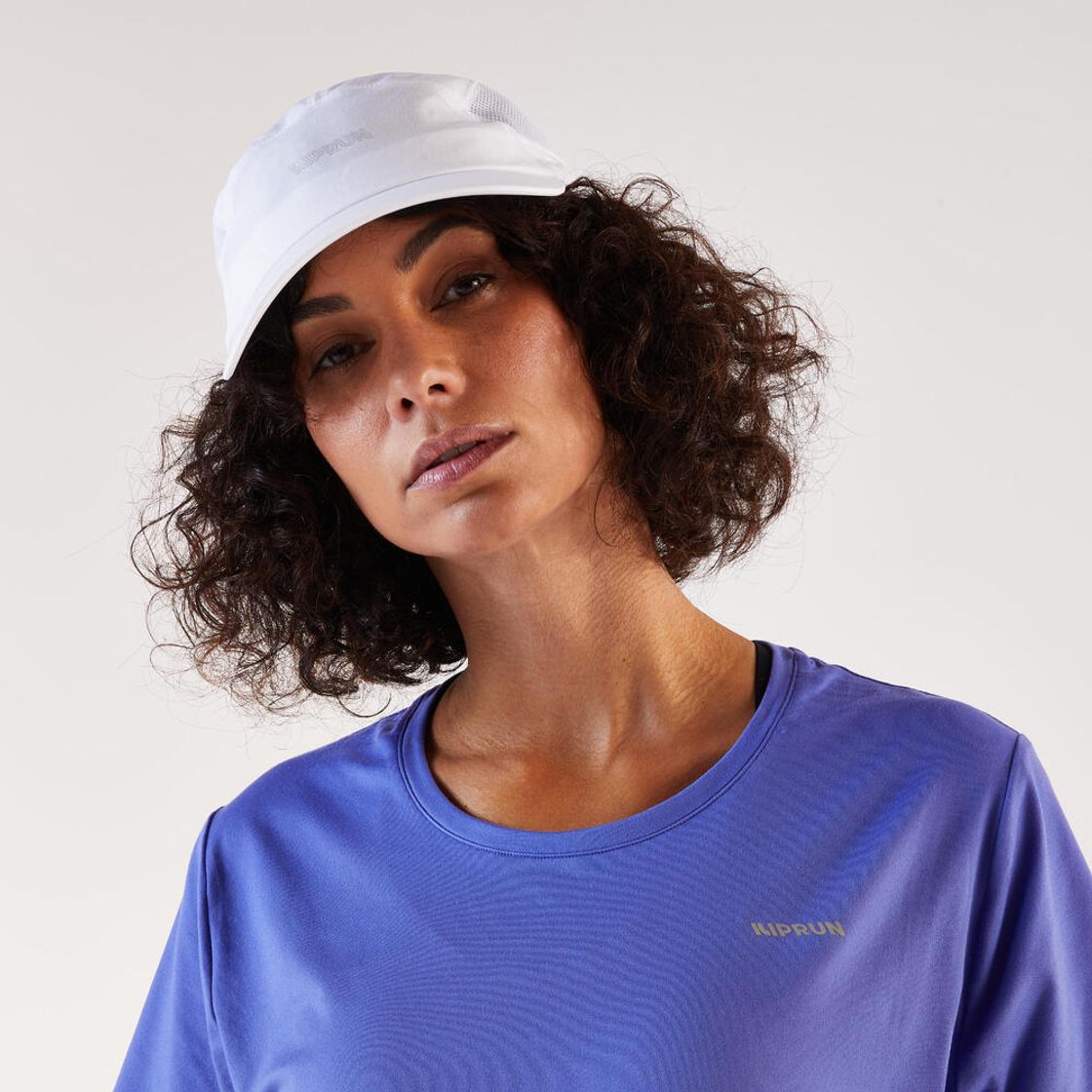 데카트론 여성 러닝 반팔 티 런 드라이 500 스톰 퍼플(DECATHLON Women's Running Short-Sleeved T-Shirt Run Dry 500 Storm Purple) - 5