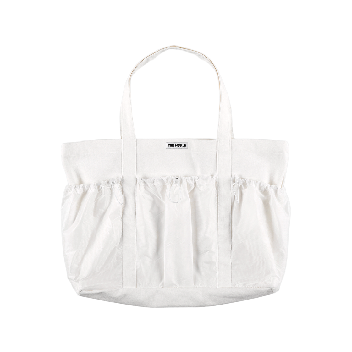 더왈드 씨엔 토트백 화이트(THE WARLD C.N Tote Bag White)