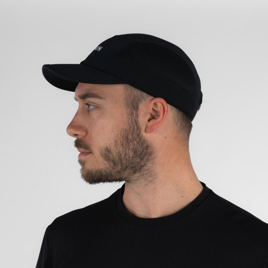 데카트론 러닝 5패널 캡 모자 스모크 블랙(DECATHLON Running 5-Panel Cap Smoked Black) - 3