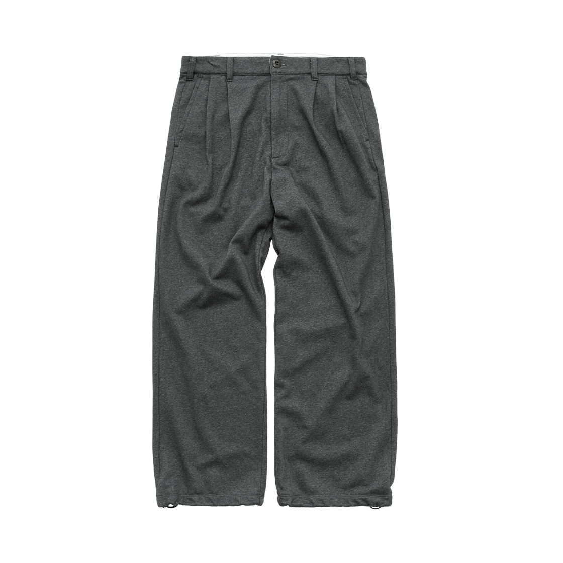 폴리테루 저지 트라우저 차콜(Polyteru Jersey Trousers Charcoal)