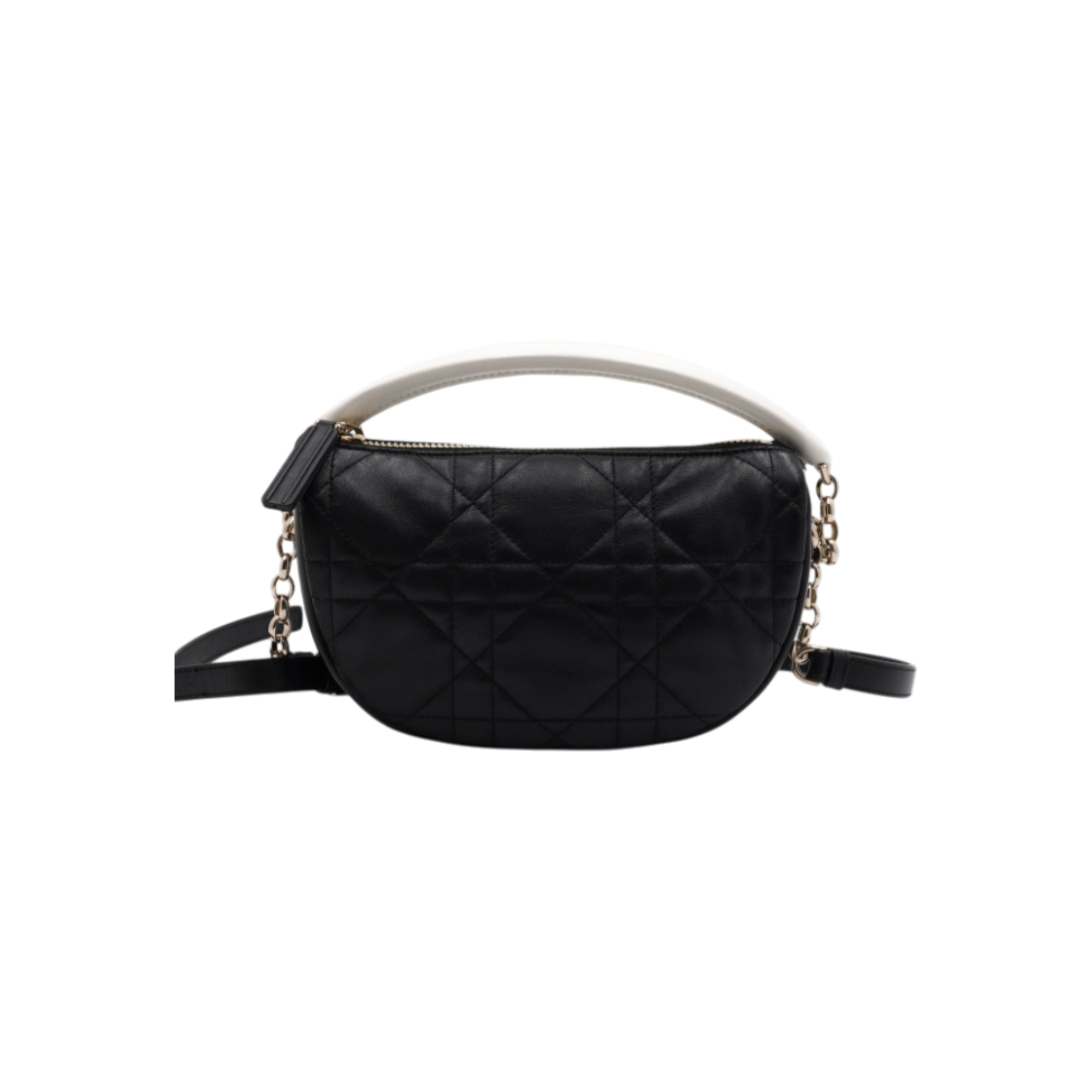 ITL32HJG9WGJ Dior M7200ONOA Black Lambskin Vibe Hobo Shoulder Bag & Crossbody