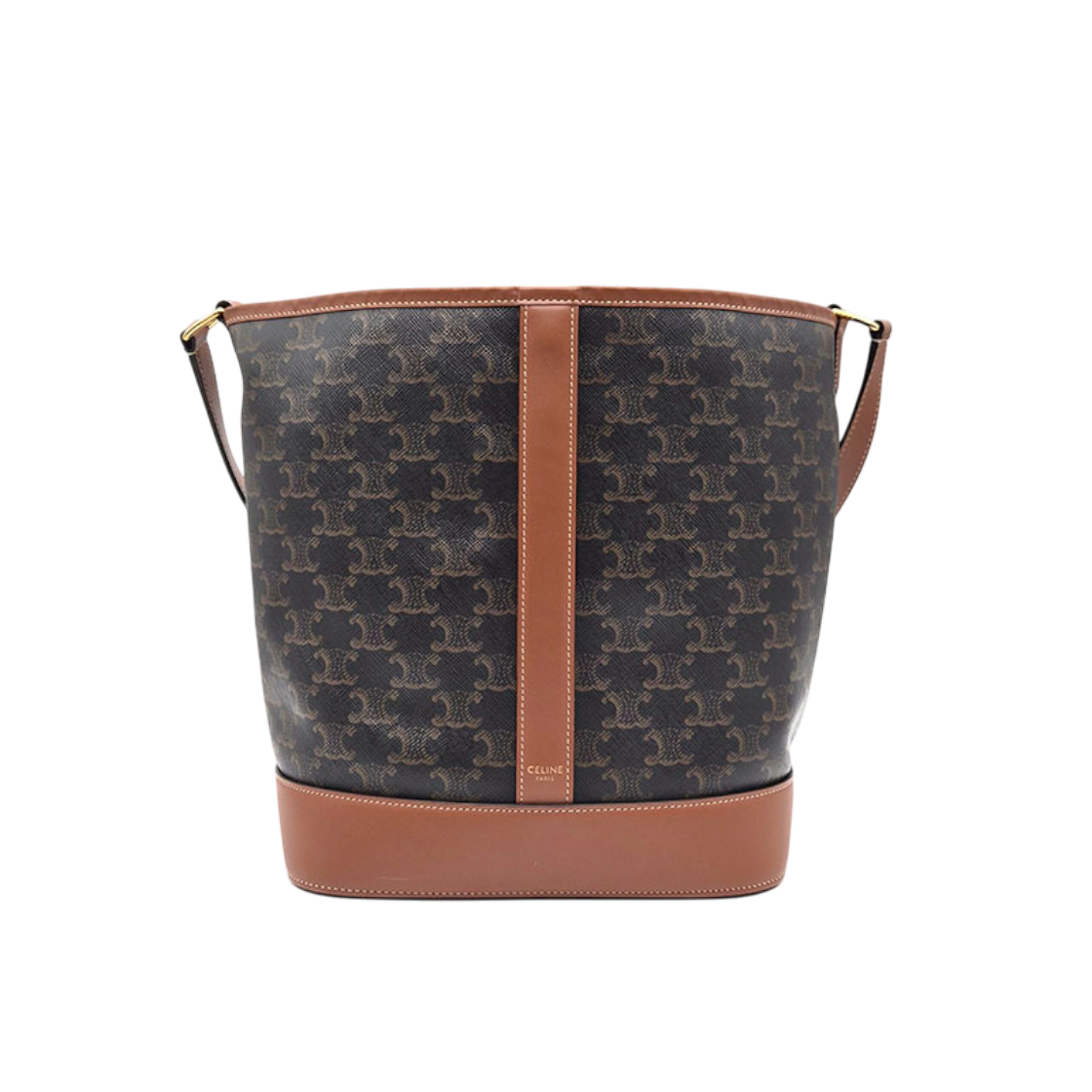 IT55P8Q2LJF3 Celine Triumph Medium Bucket Bag L513668