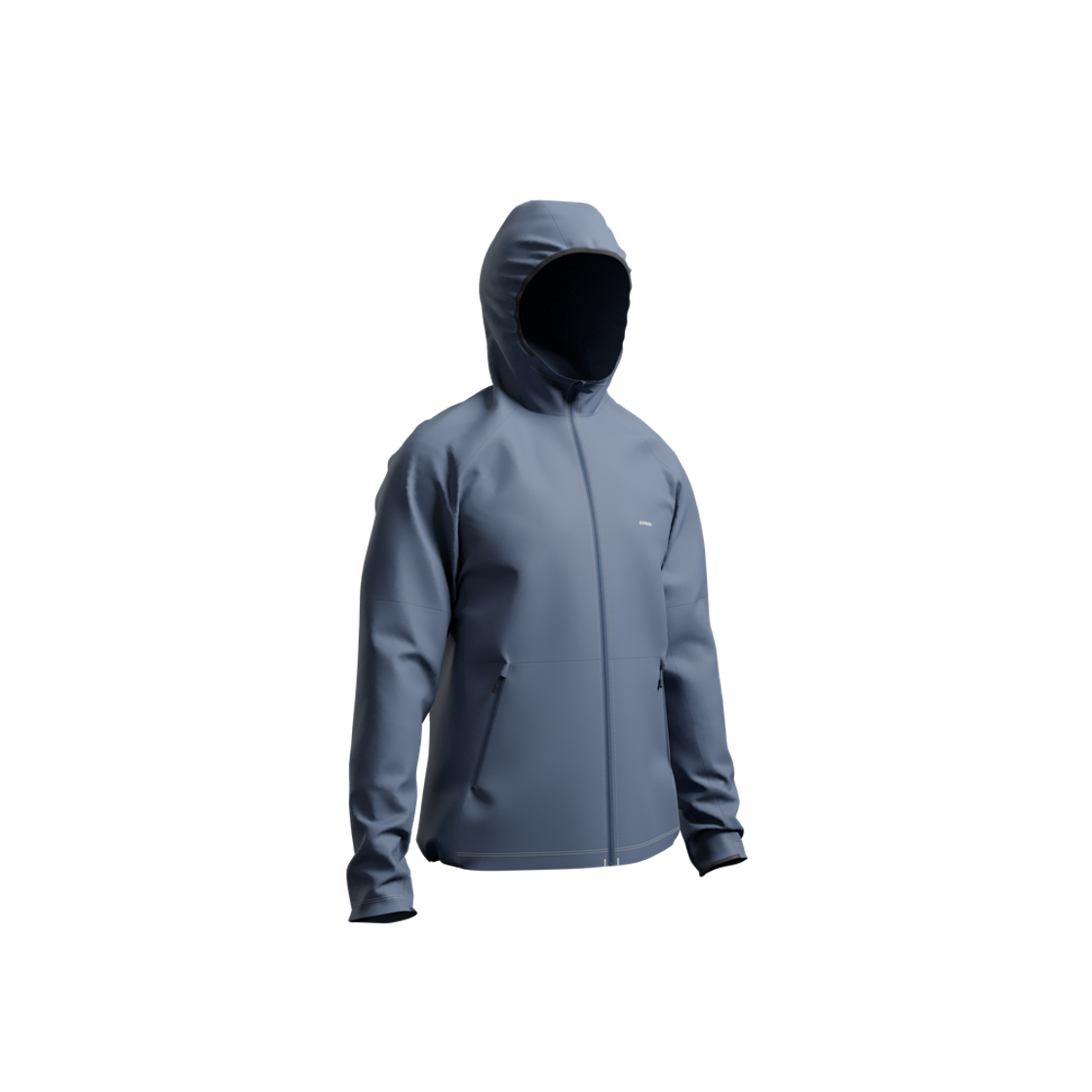 데카트론 남성 러닝 윈드 재킷 런 100 어비스 블루(DECATHLON Men's Running Wind Jacket Run 100 Abyss Blue)