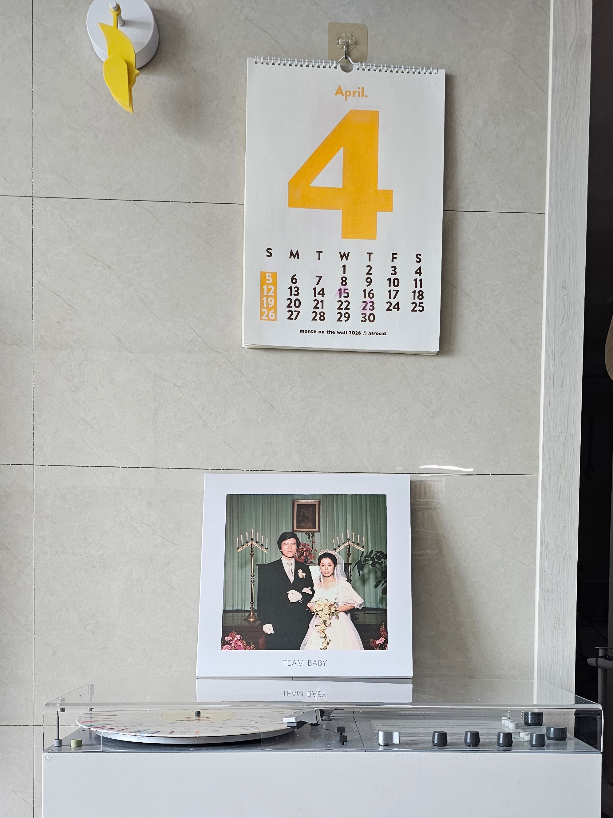 The Black Skirts 3rd Album Part 1 Team Baby LP Splatter Color 착용 스타일