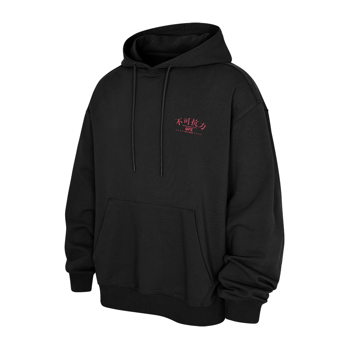 유에프씨 스포츠 불가항력 오버핏 후드티 블랙 U2HDV3318BK(UFC SPORT Undeniable Force Oversized Fit Hoodie Black) - 2