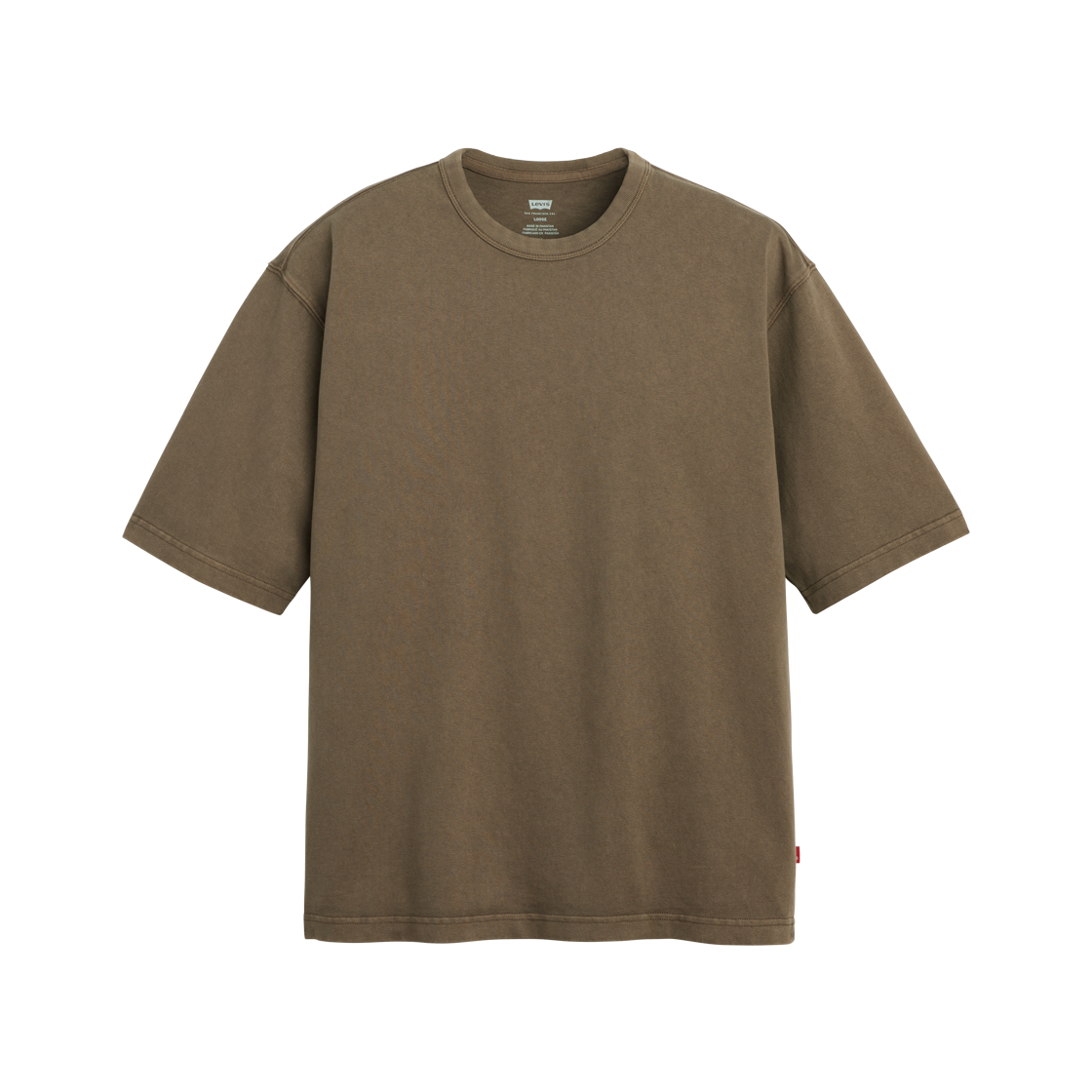 리바이스 헤비웨이트 루즈 티 카키(Levi's Heavyweight Loose Tee Khaki)