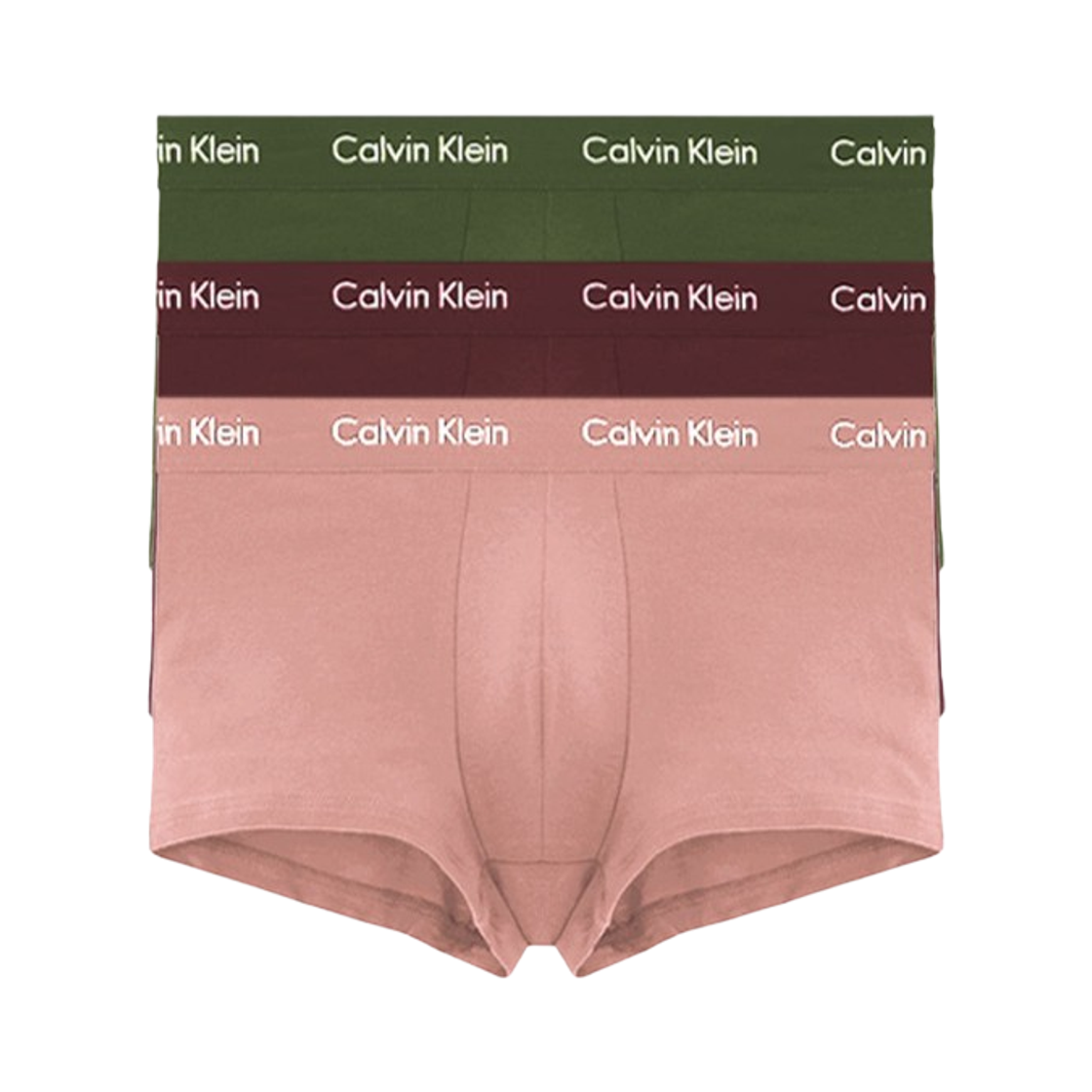 NB2614954 Calvin Klein Cotton Stretch 3-pack Low Rise Trunk Multicolor