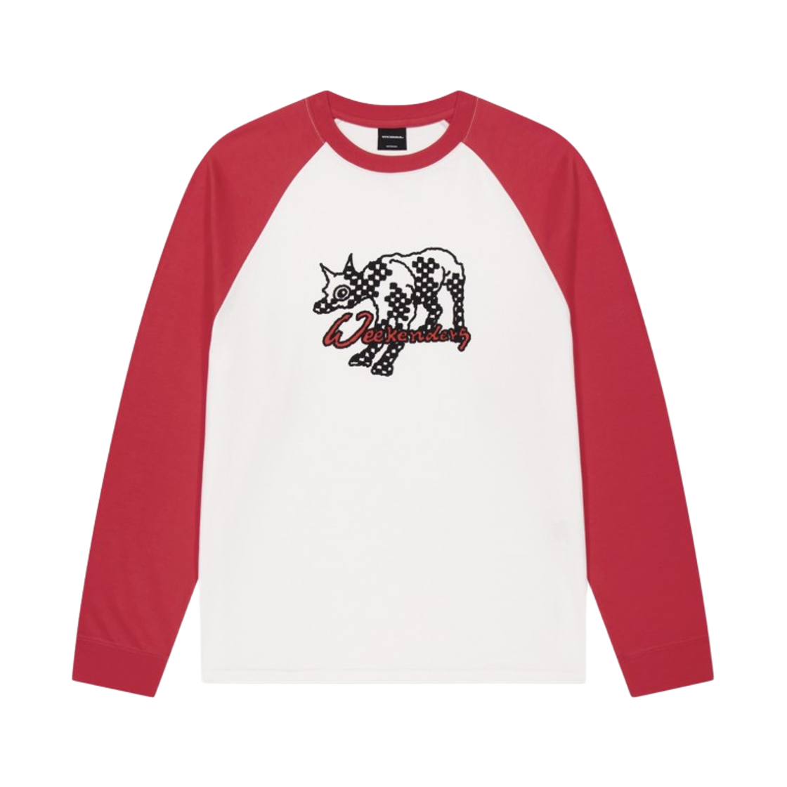 위캔더스 굿 도그 롱슬리브 티셔츠 레드(WKNDRS Good Dog LS T-Shirt Red)
