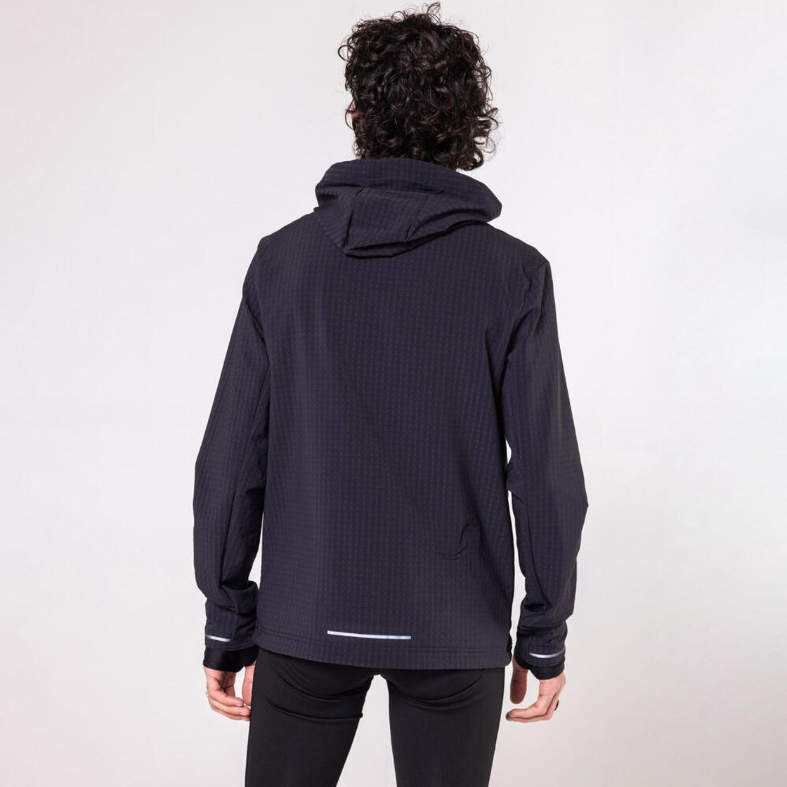 데카트론 남성 러닝 재킷 런 웜 500 스모크 블랙(DECATHLON Men's Running Jacket Run Warm 500 Smoke Black) - 2