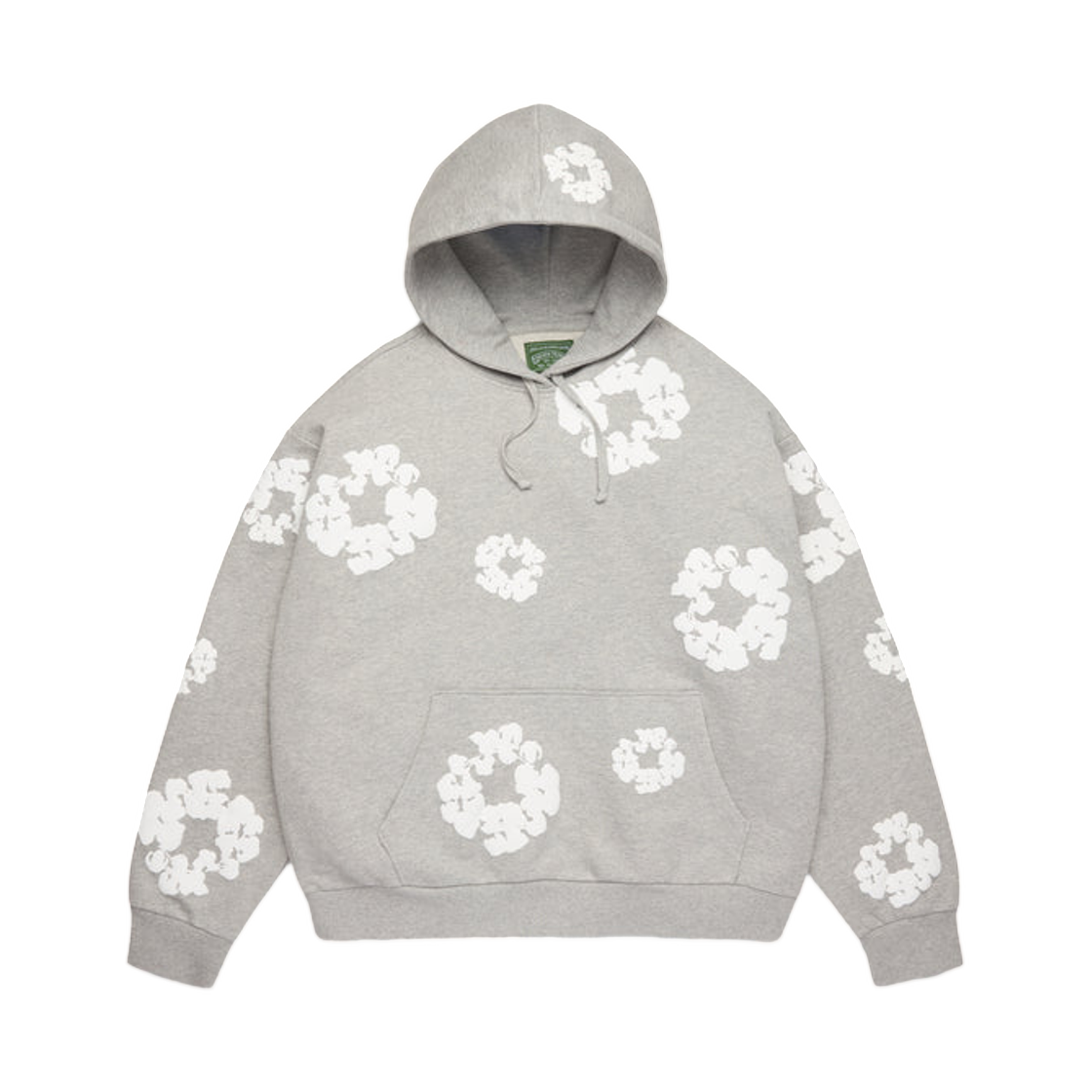 데님 티어스 코튼 리쓰 후드 그레이(Denim Tears Cotton Wreath Hoodie Grey)