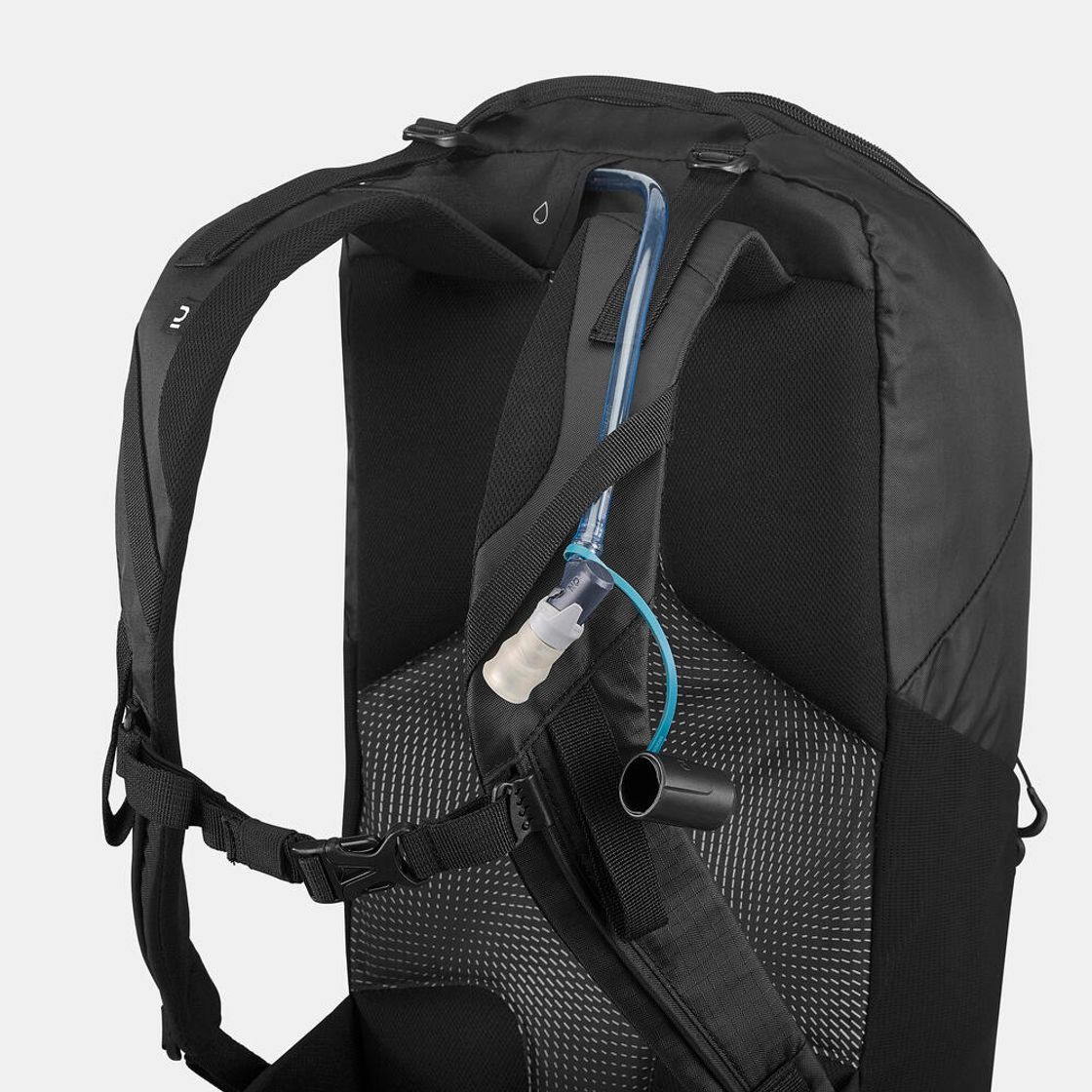 데카트론 등산 백팩 20L MH100 스모크 블랙(DECATHLON Hiking Backpack 20L MH100 Smoked Black) - 10