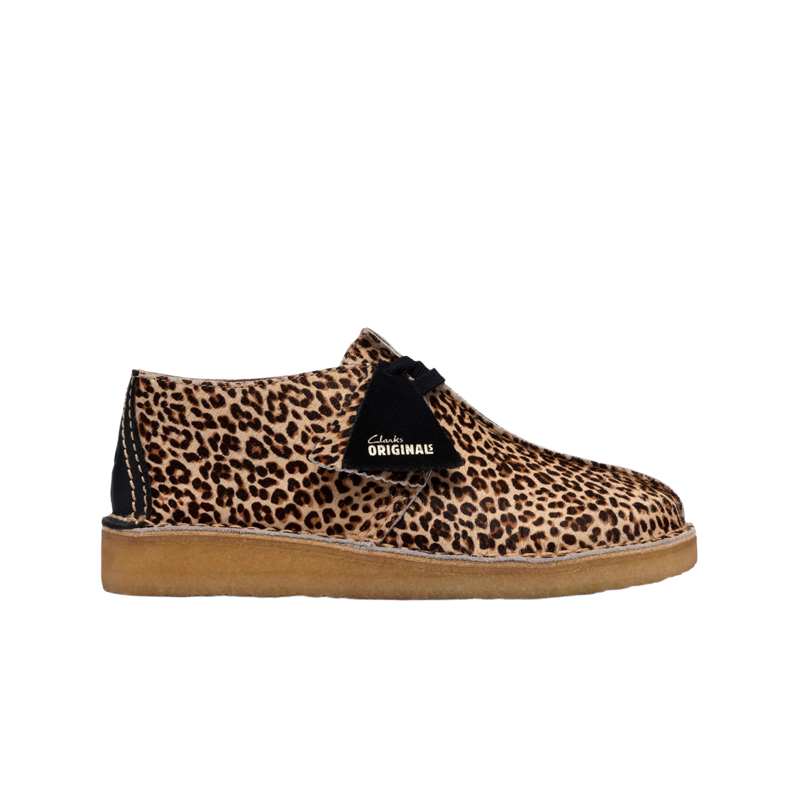 261-85574 (W) Clarks Desert Trek Leopard Print