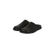 TNGT x Mistake Project Kinoshita Leather Mules Black