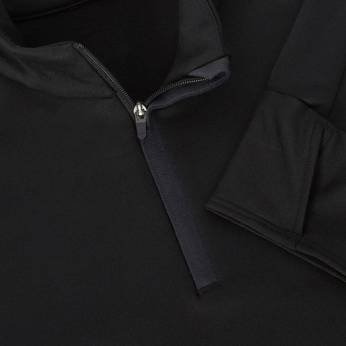 데카트론 남성 하프집 러닝 긴팔 티 런 웜 100 스모크 블랙(DECATHLON Men's Half-Zip Running Long-Sleeved T-Shirt Run Warm 100 Smoke Black) - 8