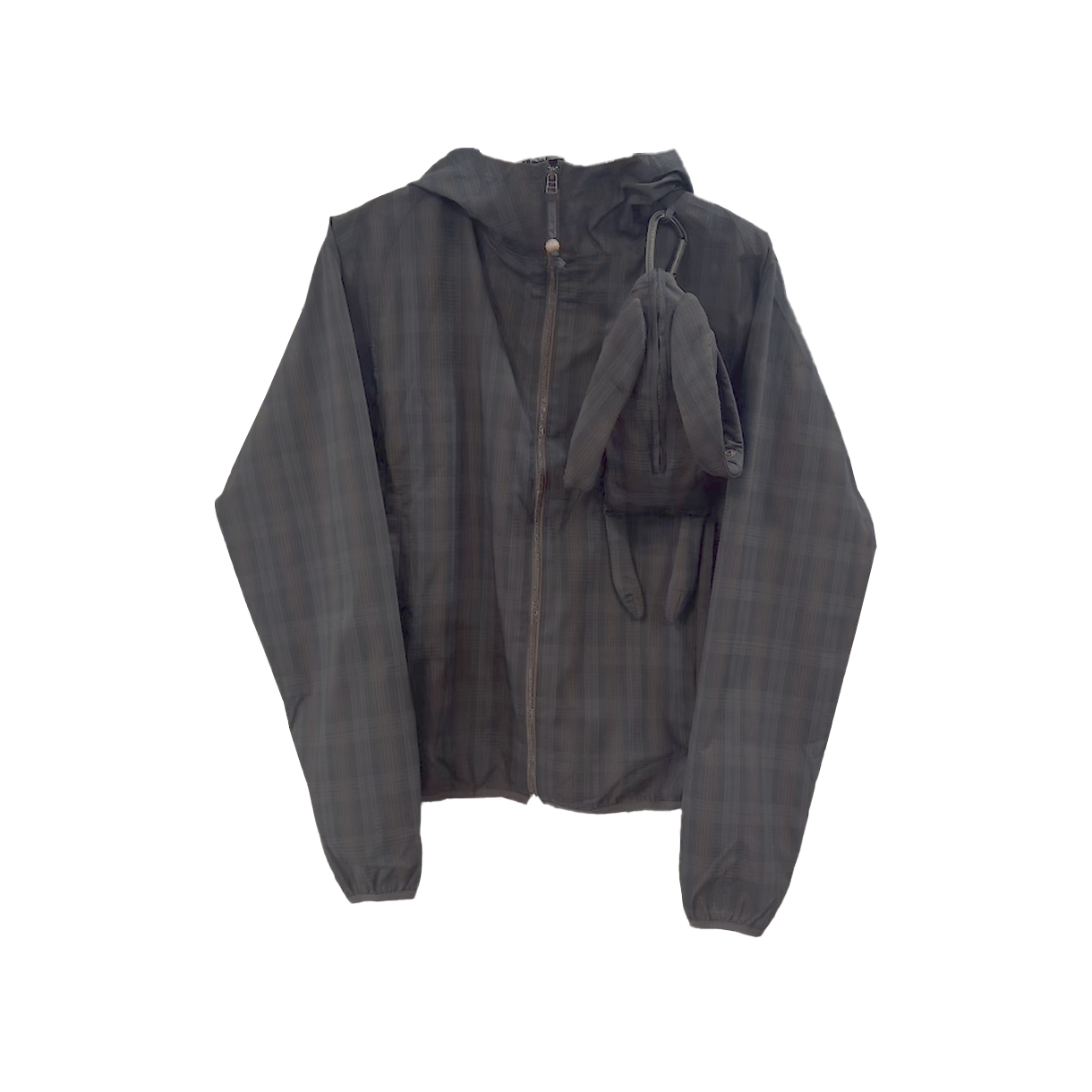 지안 예 베이직 유닛 05 브라운 체크 - 26SS(Jian Ye Basic Unit 05 Brown Check - 26SS)