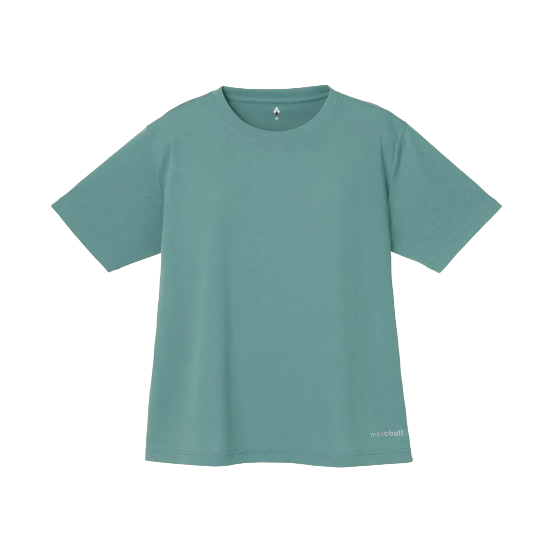 1114684 (W) Montbell Wickron Relax T-Shirt Blue Green