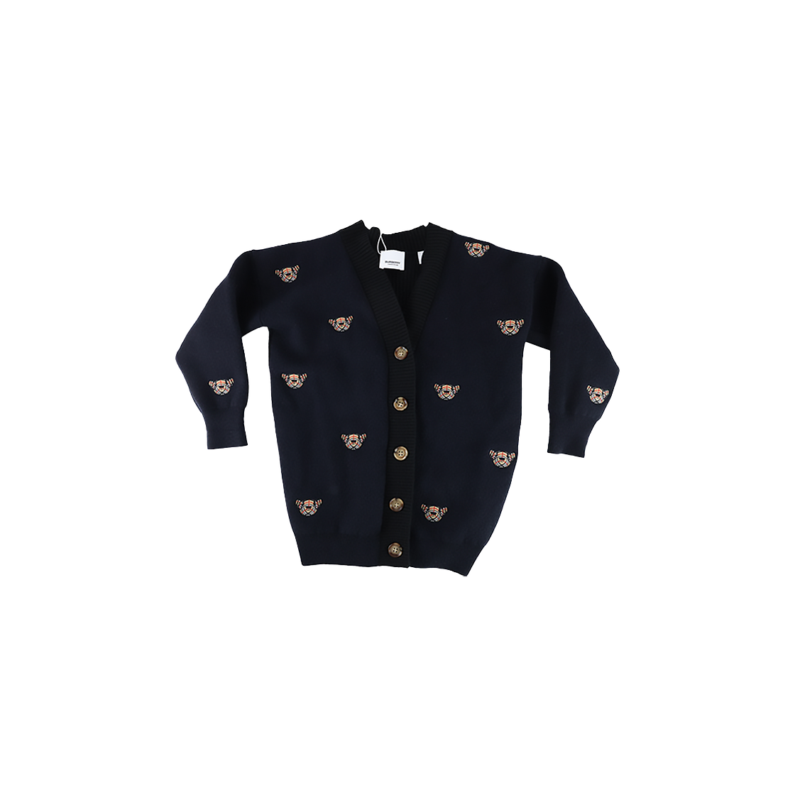 버버리 키즈 토마스 베어 가디건 6Y(Burberry Kids Thomas Bear Cardigan 6Y) - 1