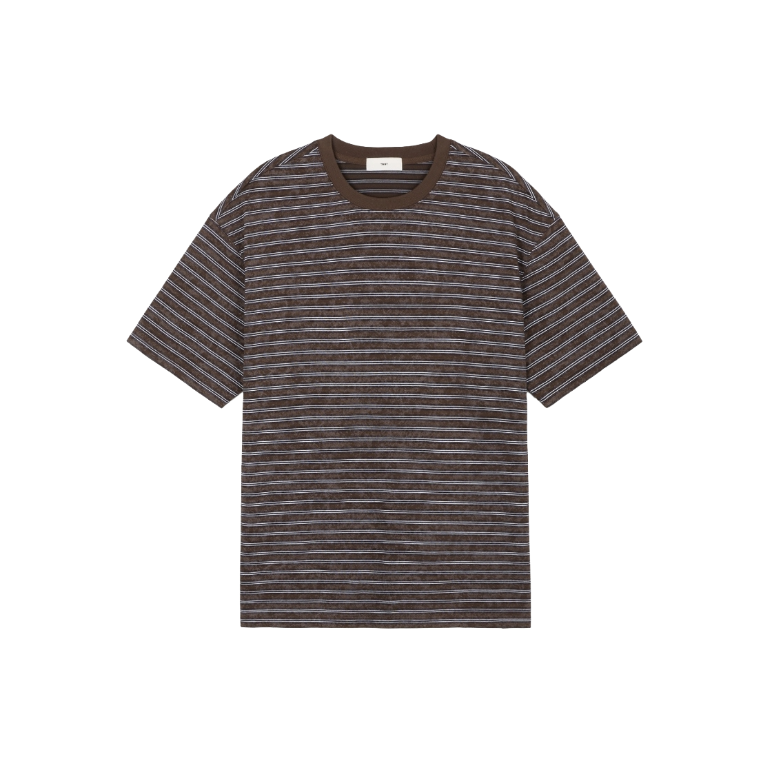 TNTS6E206W2 TNGT Vintage Striped Tee Vintage Brown