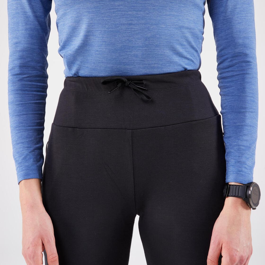 데카트론 여성 러닝 바지 런 웜 500 스모크 블랙(DECATHLON Women's Running Trousers Run Warm 500 Smoke Black) - 4