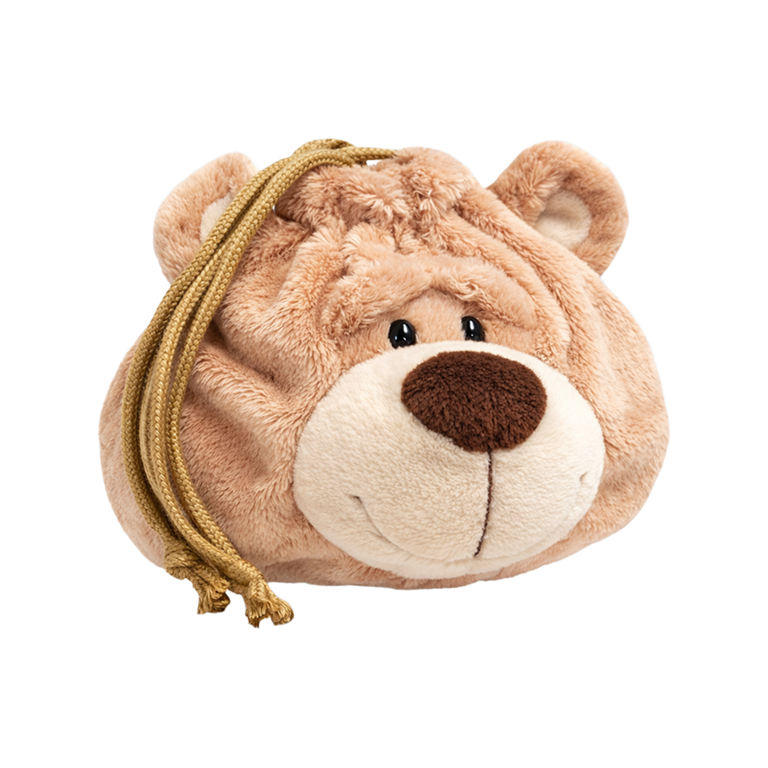 니키 브라운 베어 드로스트링 백([KREAM 단독] NICI Brown Bear ead Drawstring Bag)