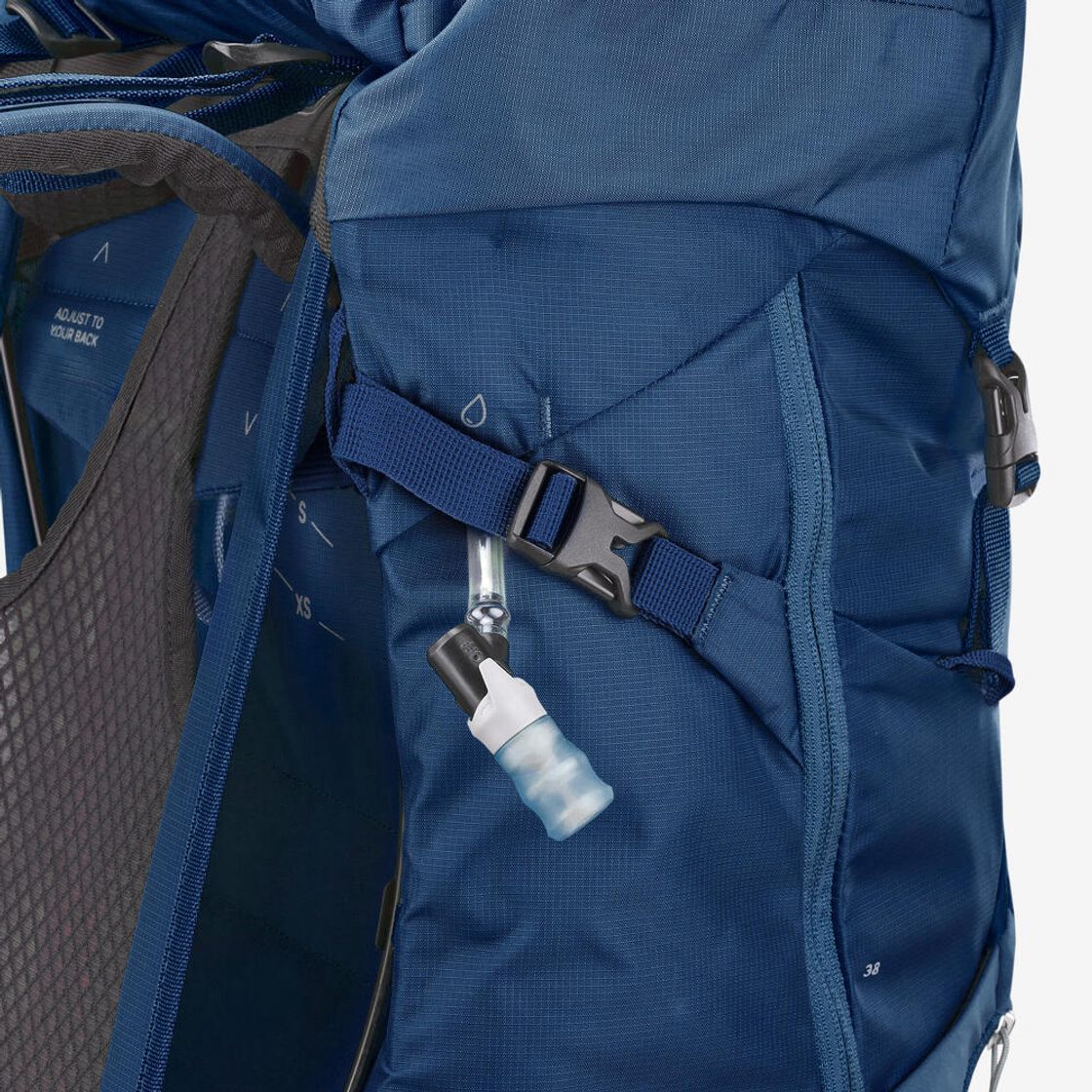 데카트론 등산 백팩 38L MH500 미드나잇 블루(DECATHLON Hiking Backpack 38L MH500 Midnight Blue) - 8